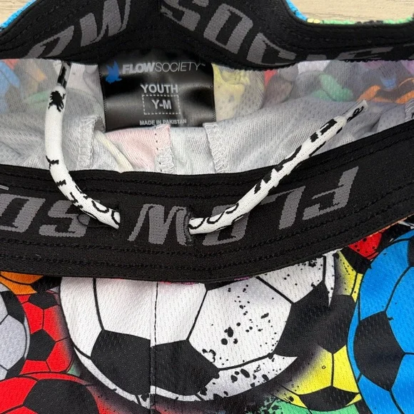 Boys (sz Y-Medium) Flow Society Flow Sport Soccer Attack Shorts - Picture 4 of 9